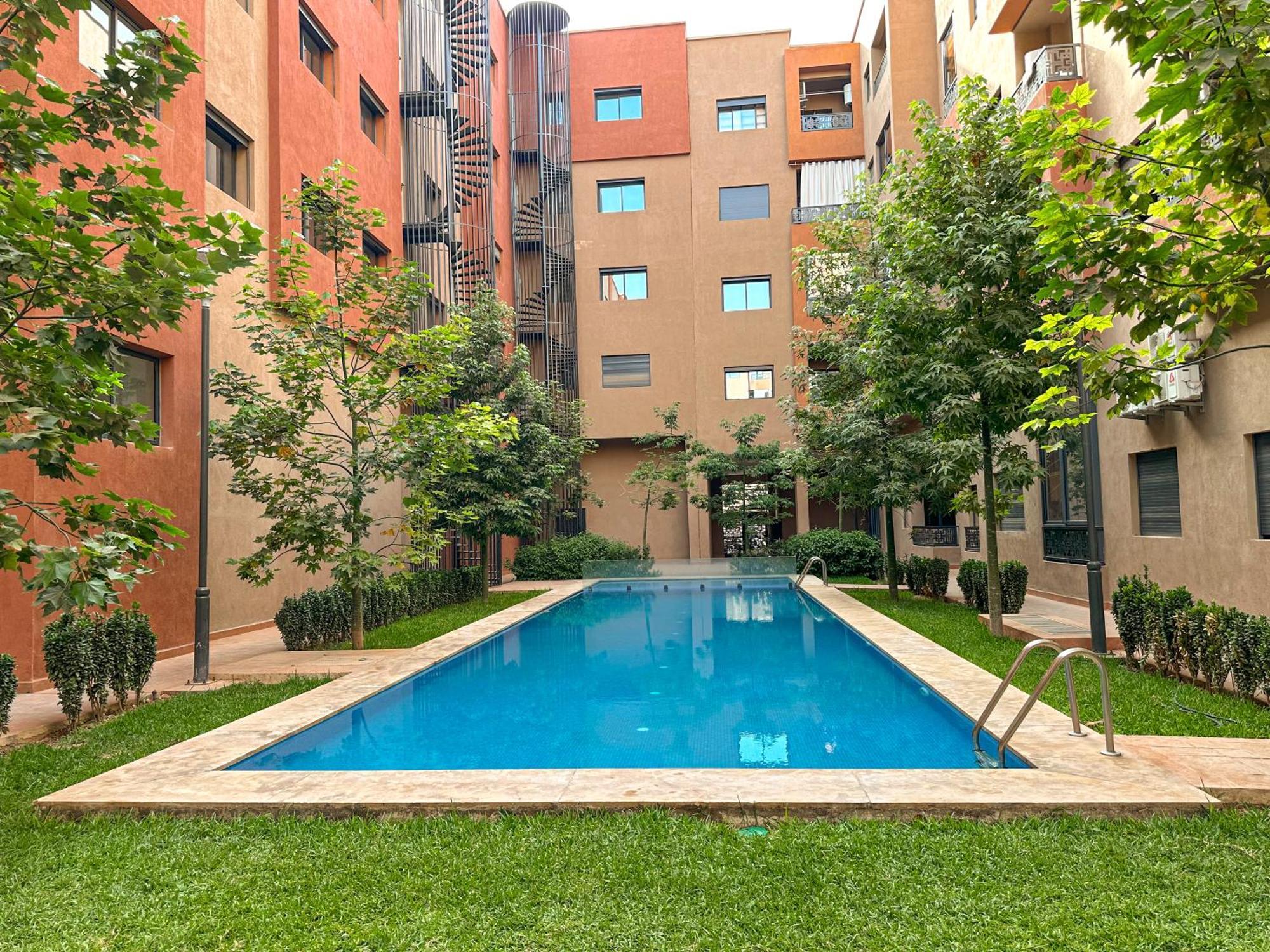 Condo In Marrakech With Pool マラケシュ エクステリア 写真