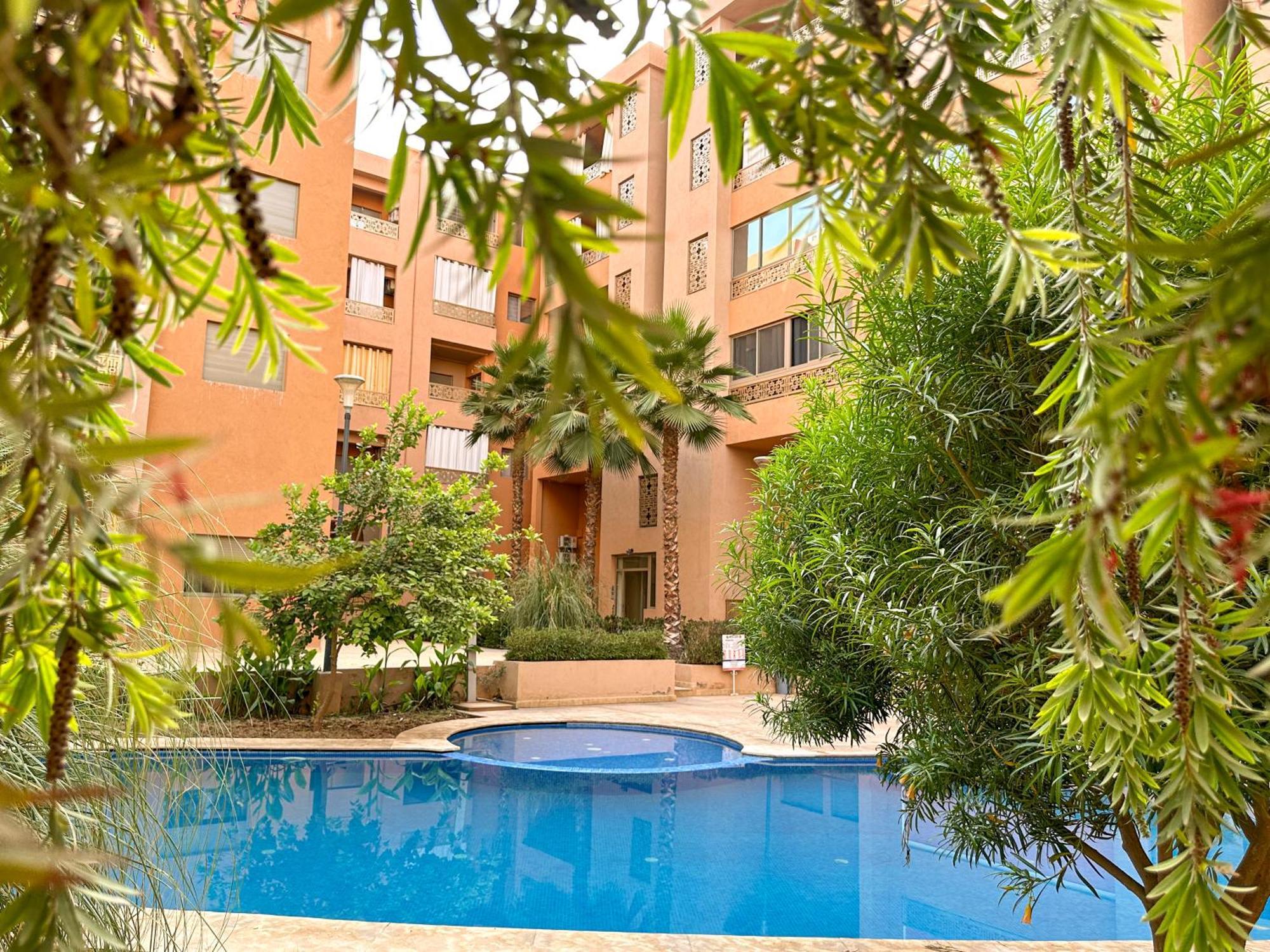 Condo In Marrakech With Pool マラケシュ エクステリア 写真