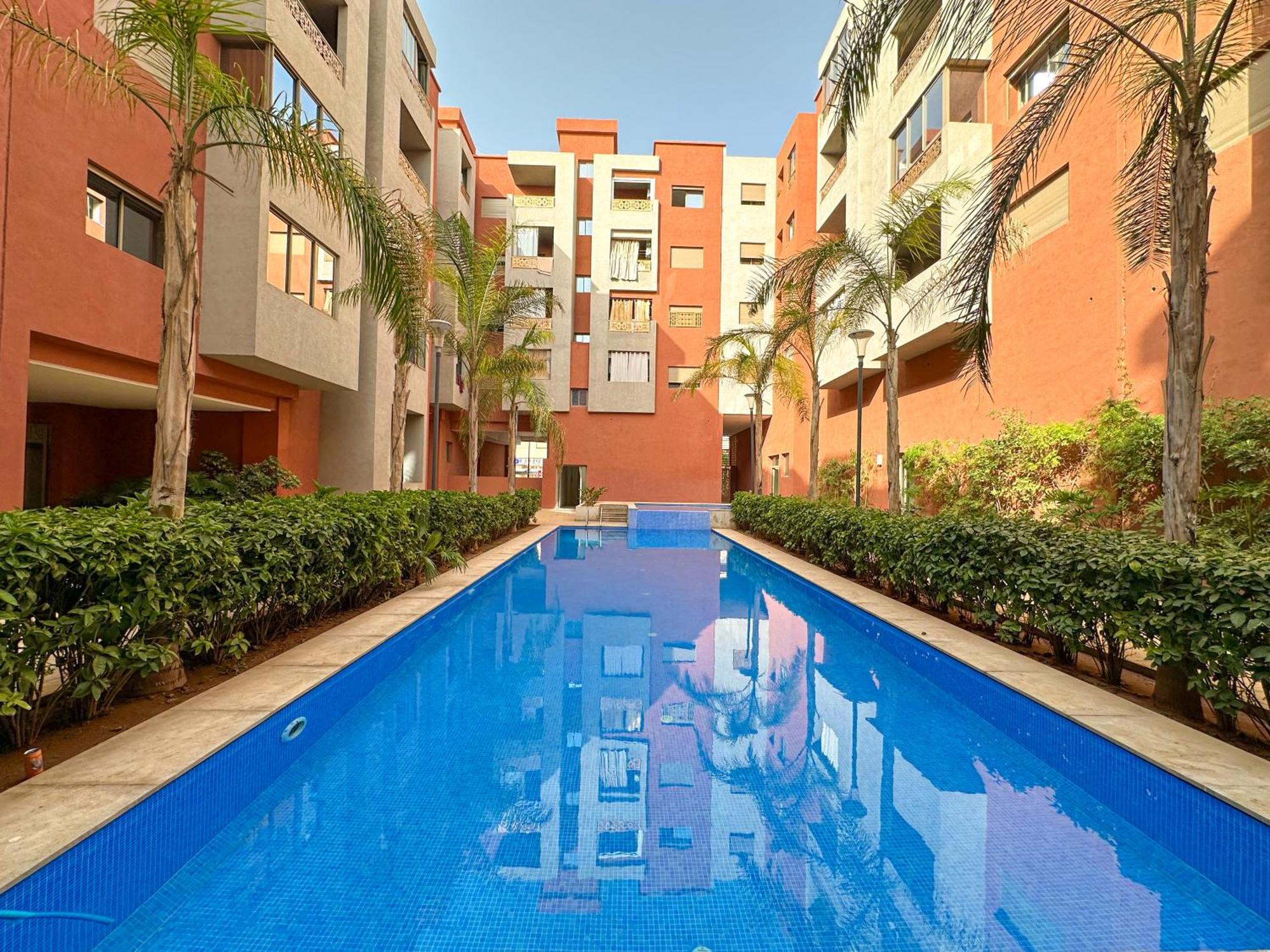 Condo In Marrakech With Pool マラケシュ エクステリア 写真